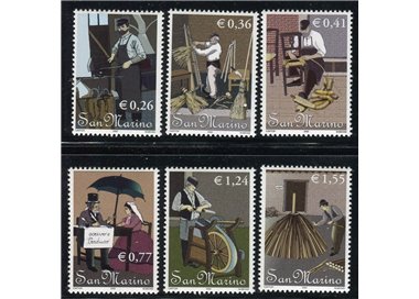 SAN MARINO 2002 Antichi mestieri 6v MNH**