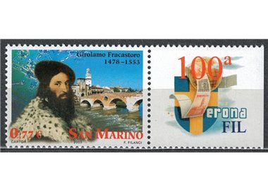 SAN MARINO 2003 Girolamo Fracastoro, Veronafil ca MNH**