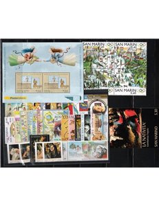 SAN MARINO 2006 Complete vintage 39v + 1 s/s + 1 booklet MNH**