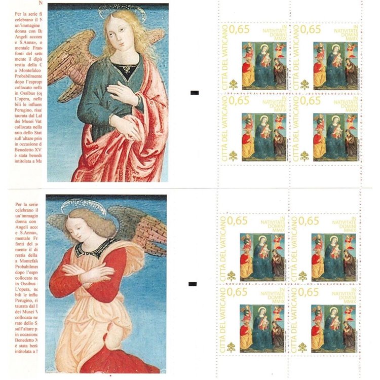 VATICANO 2009 Natale 2 LB MNH**