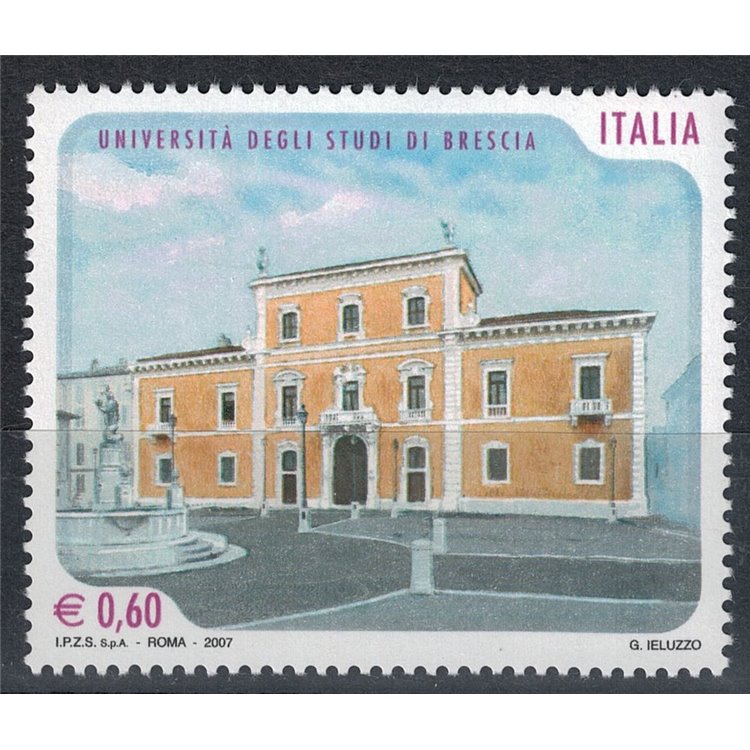 ITALIA 2007 Università di Brescia MNH**