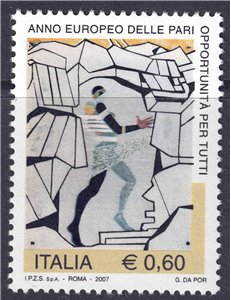 ITALY 2007 Equal Opportunities MNH**