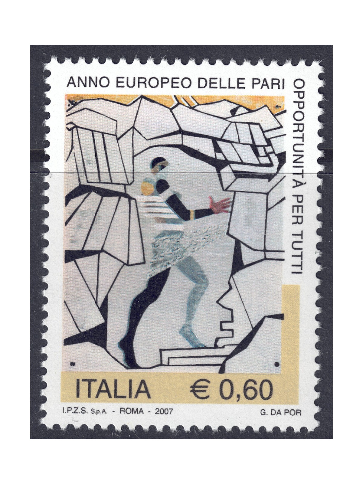 ITALIA 2007 Pari opportunità MNH**