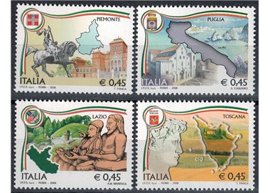 ITALY 2006 Regions of Italy 4v MNH**