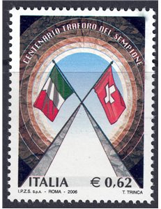 ITALY 2006 Simplon Tunnel MNH**