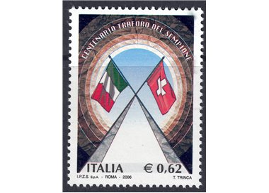 ITALY 2006 Simplon Tunnel MNH**