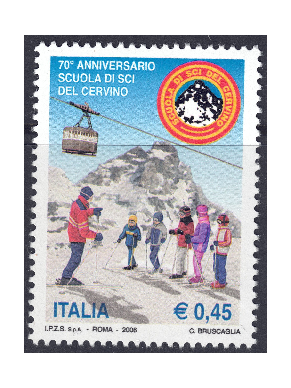 ITALY 2006 Ski School MNH**