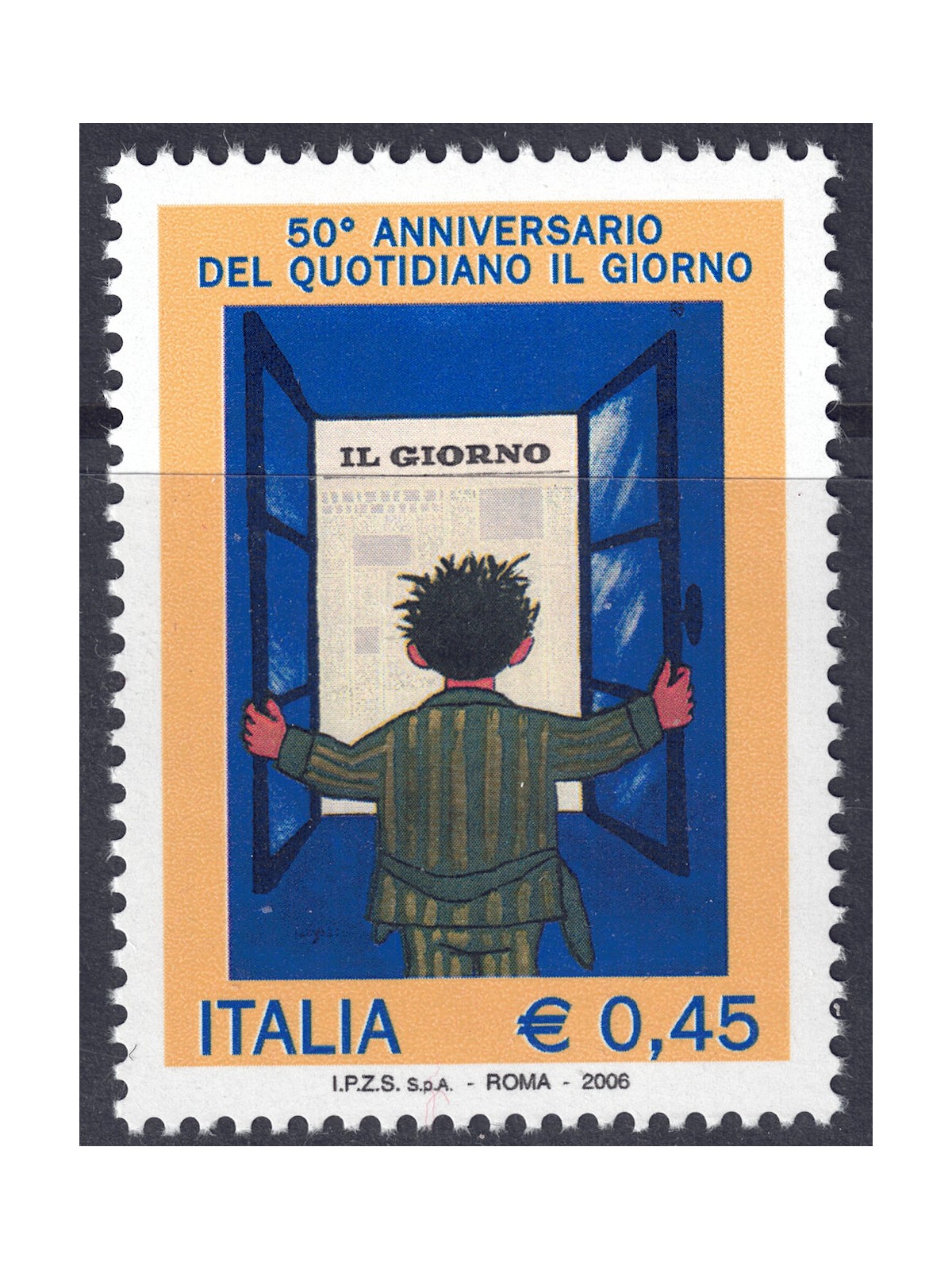 ITALY 2006 Daily Il Giorno MNH**