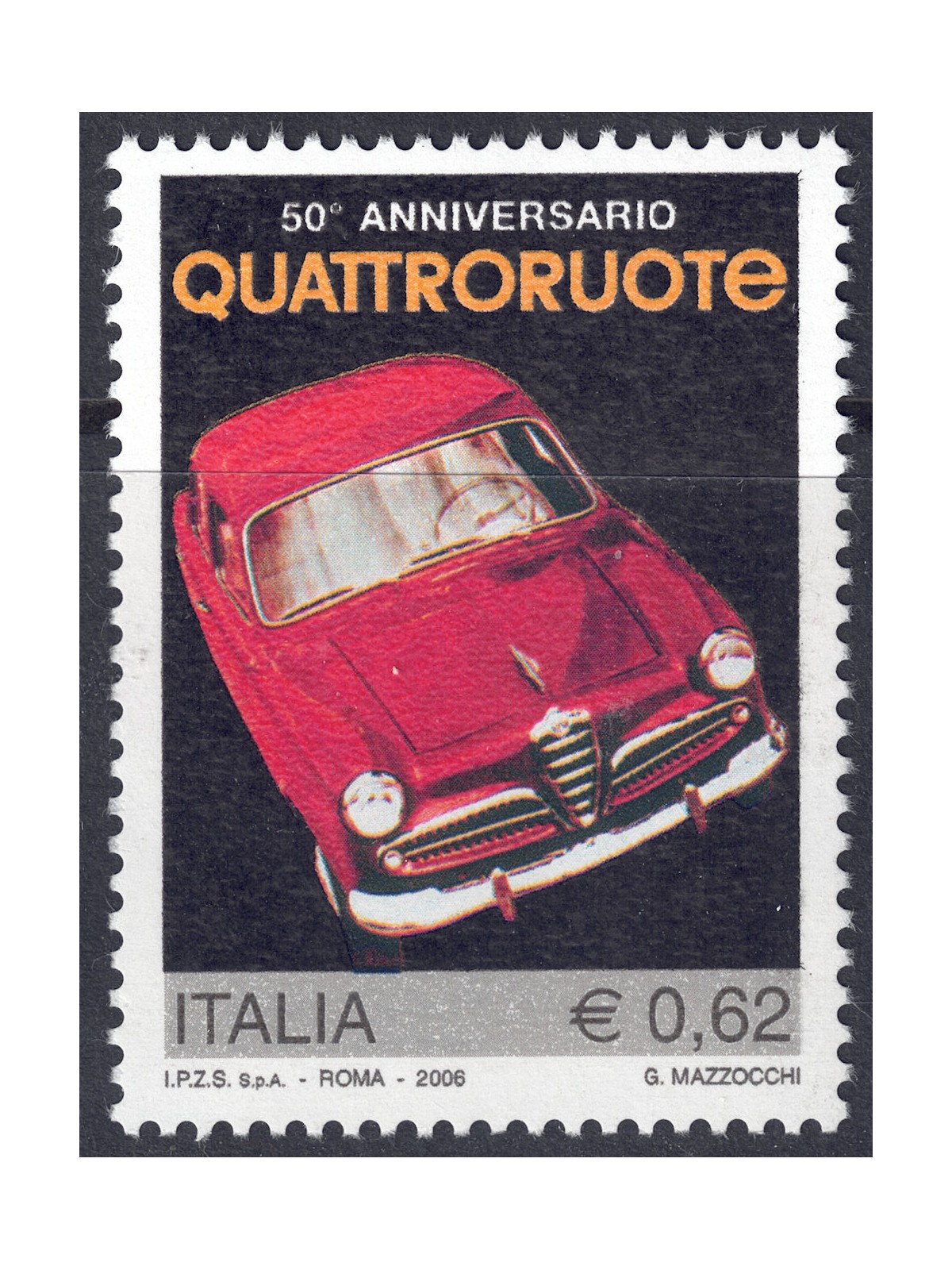 ITALIA 2006 Quattroruote MNH**