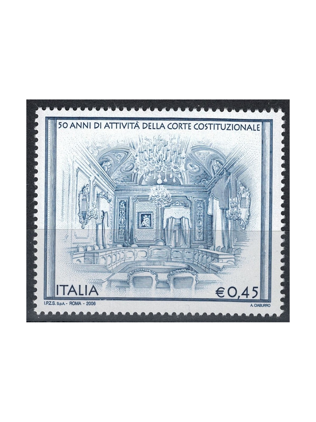 ITALY 2006 Constitutional Court MNH**