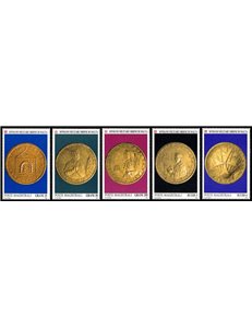 SMOM 1992 Medals, Francesco Buonarroti 5v MNH**