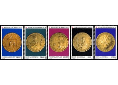 SMOM 1992 Medals, Francesco Buonarroti 5v MNH**