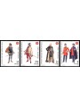 SMOM 1992 Ancient uniforms, 6th series 4v MNH**