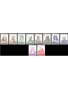 SMOM 1993 Grand Masters, 10th series 10v MNH**