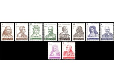 SMOM 1993 Grand Masters, 10th series 10v MNH**