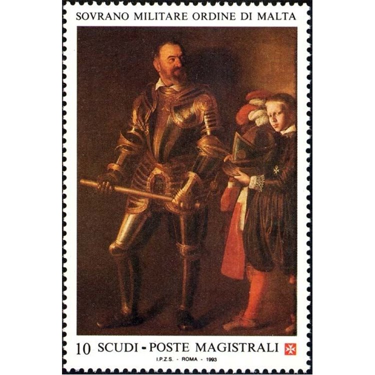 SMOM 1993 Maestri della pittura, 8ª serie MNH**