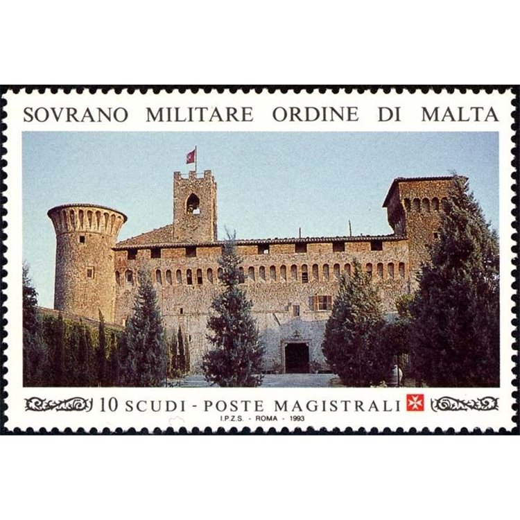 SMOM 1993 Residenze, 2ª serie MNH**
