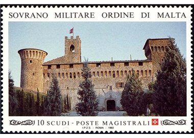 SMOM 1993 Residences, 2nd series MNH**