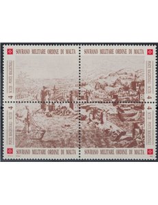 SMOM 1993 Antiche fortezze, 3ª serie 4v MNH**