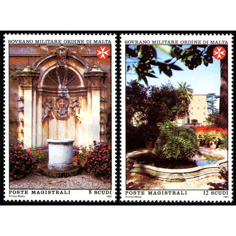 SMOM 1991 Teachers' Residences, 1st series 2v MNH**