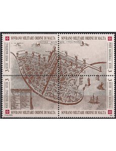 SMOM 1991 Antiche fortezze, 2ª serie 4v MNH**