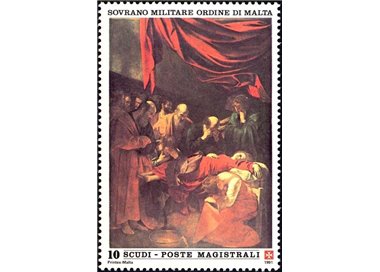 SMOM 1991 Masters of Painting, 6th series MNH**
