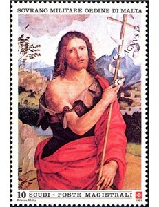 SMOM 1991 St. John the Baptist MNH**