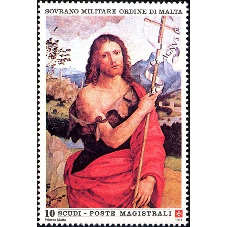 SMOM 1991 St. John the Baptist MNH**