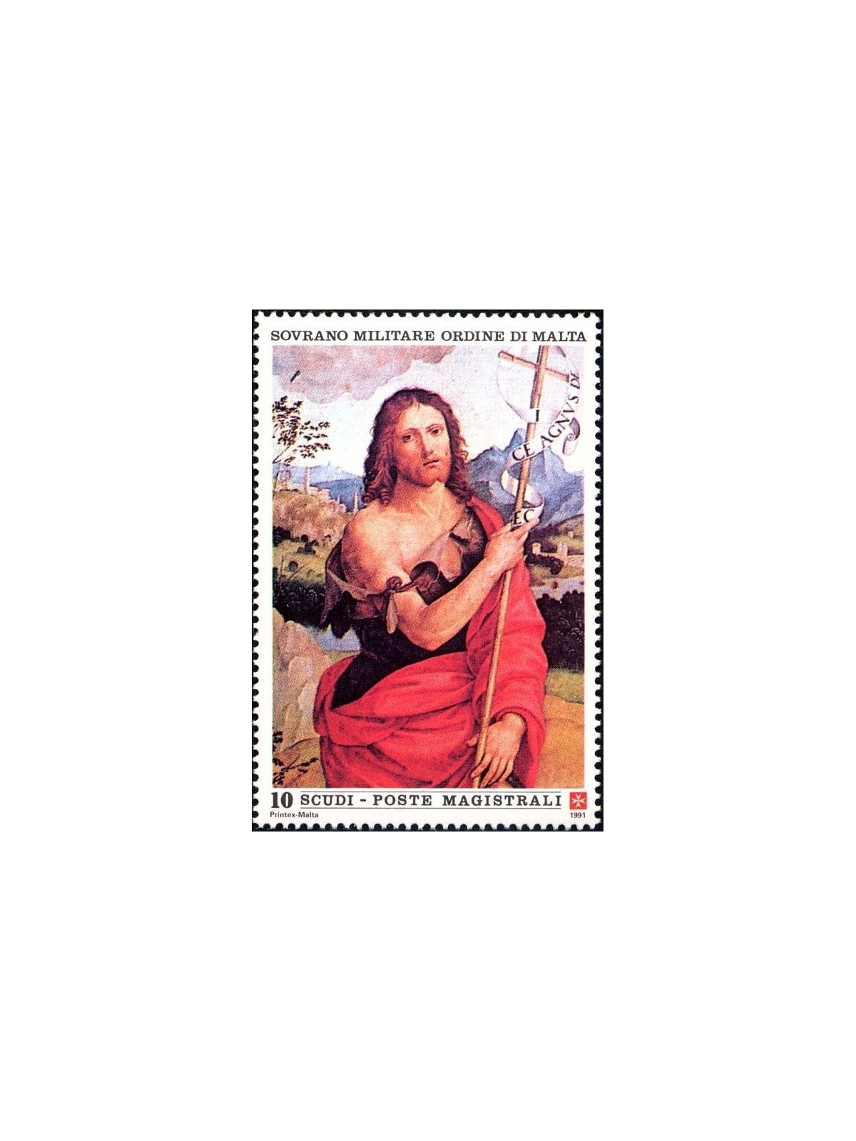 SMOM 1991 St. John the Baptist MNH**