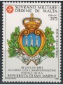 SMOM 1991 Postal Agreement with San Marino MNH**