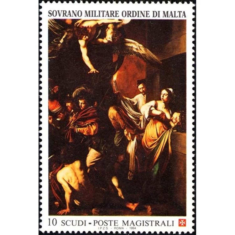 SMOM 1994 Masters of Painting, 9th series MNH**