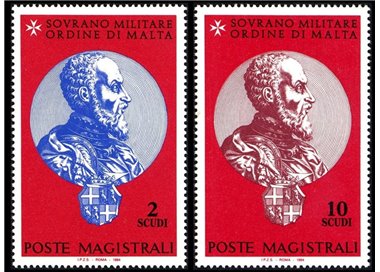 SMOM 1994 Jean De La Vallette-Parisot 2v MNH**
