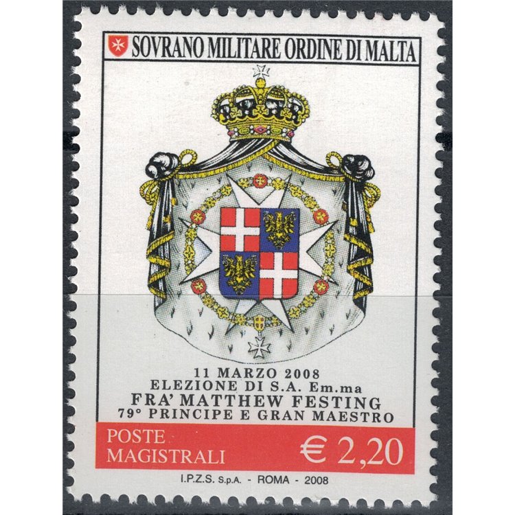 SMOM 2008 Matthew Festing MNH**