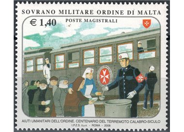 SMOM 2008 Calabrian-Sicilian Earthquake MNH**
