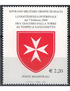 SMOM 2008 Interim Lieutenancy MNH**