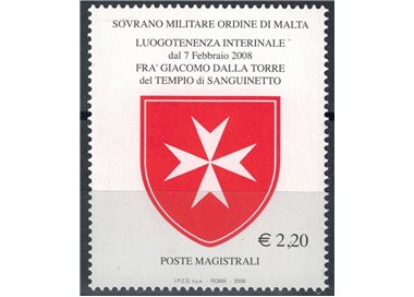 SMOM 2008 Interim Lieutenancy MNH**
