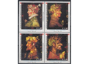 SMOM 2008 Natura e arte, 4ª serie 4v MNH**