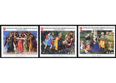 SMOM 2007 Christmas 3v MNH**