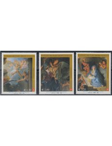 SMOM 2008 Christmas 3v MNH**