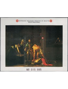 SMOM 1992 San Giovanni Battista BF MNH**