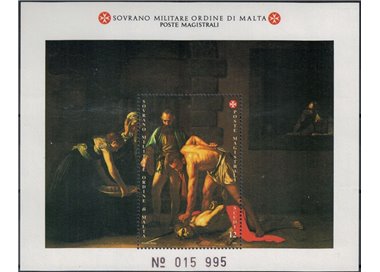 SMOM 1992 St. John the Baptist s/s MNH**