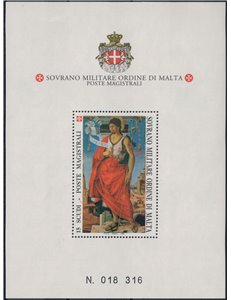 SMOM 1994 San Giovanni Battista BF MNH**