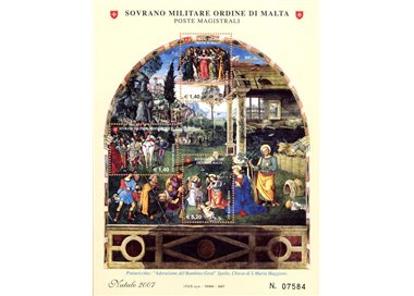 SMOM 2007 Natale BF MNH**