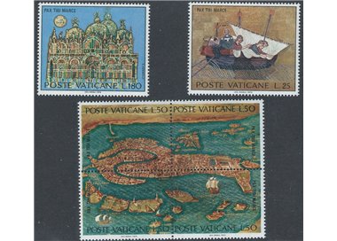VATICAN 1972 Save Venice 6v MNH**