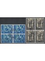 ITALY 1955 Beato Angelico in block of four 2v us