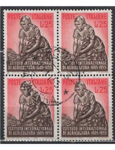 ITALIA 1955 Istituto di agricoltura in quartina us