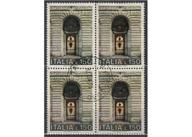 ITALY 1976 State Attorney General us in block of four