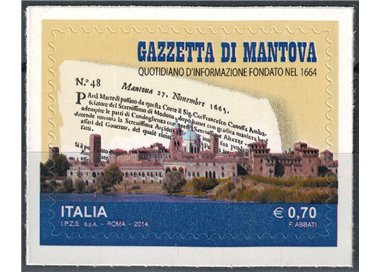 ITALY 2014 Gazzetta di Mantova MNH**