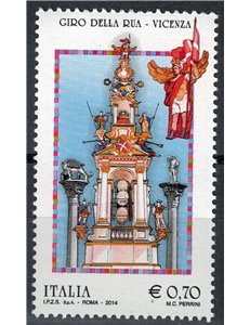 ITALY 2014 Folklore, Vicenza MNH**