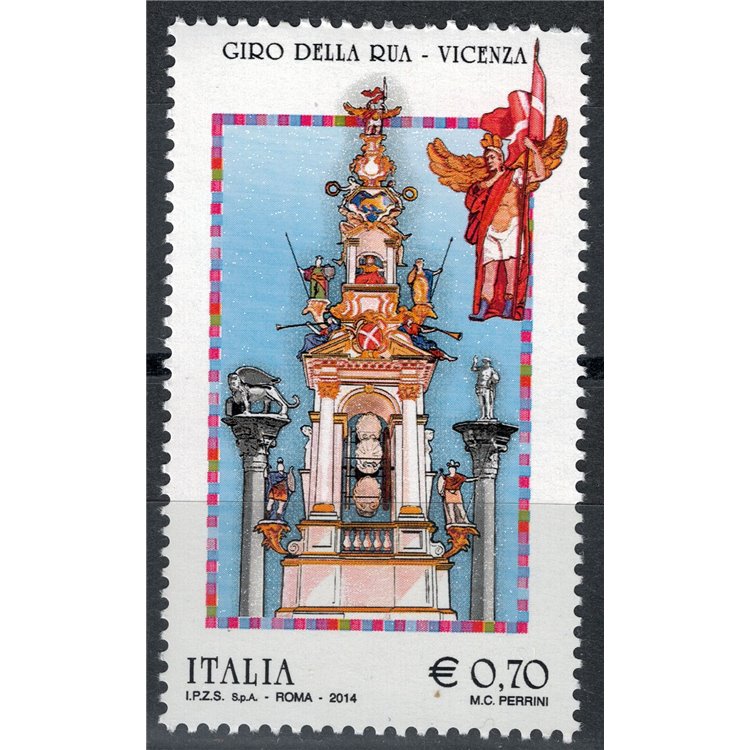 ITALIA 2014 Folclore, Vicenza MNH**